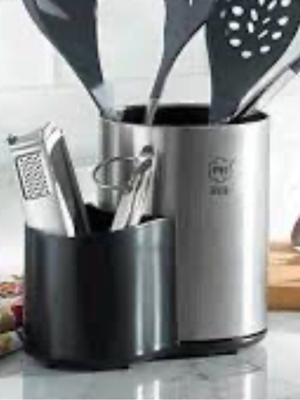 Princess House Stainless Utensils Holder
